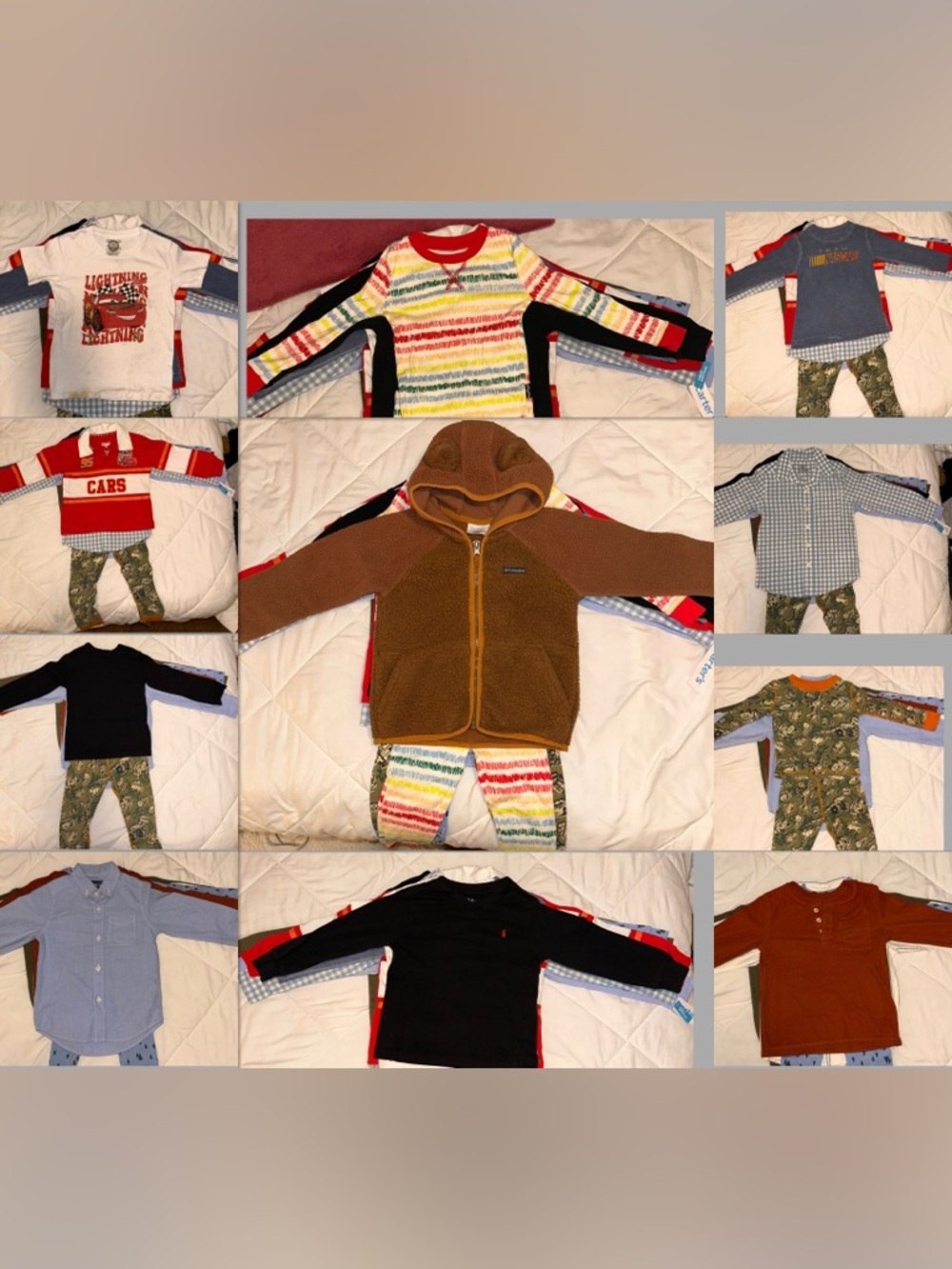 Columbia Brown Kids Hooded Fleece Jacket